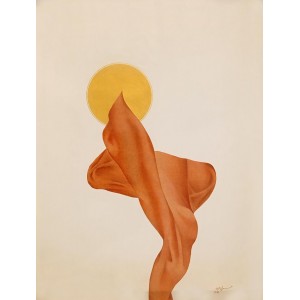 Imran Haider, 11 x 14 Inch, Gouache on wasli paper, AC-IMH-003